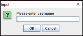 staff username entry